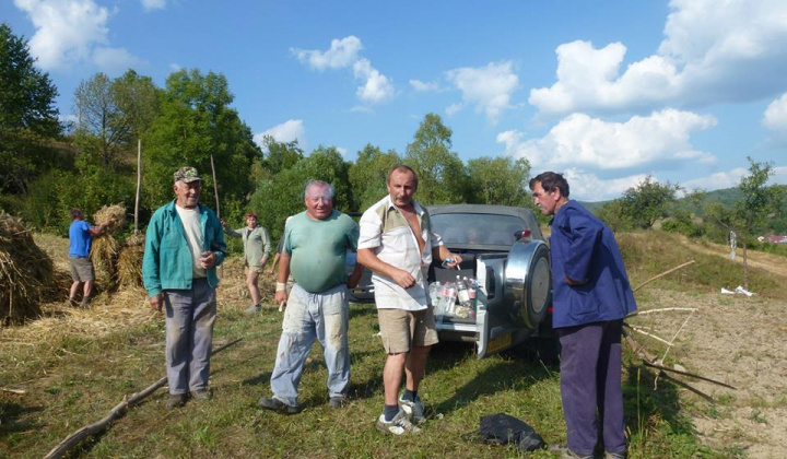 Dožinky a výstavba