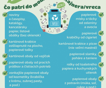 Zložky triedeného odpadu